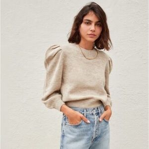 Loeffler Randall knots for good sweater | oatmeal
